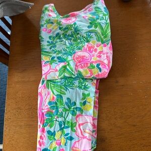 Size 4 toddler Lilly Pulitzer pajamas